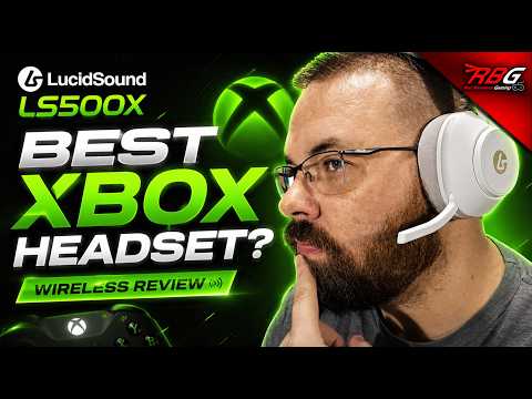 LucidSound LS500P Wireless Gaming Headset for PlayStation - White, Works with PS5, PS4 and Mobile, Bluetooth Compatible, Designed for Comfort, 50 mm Drivers video review thumbnail