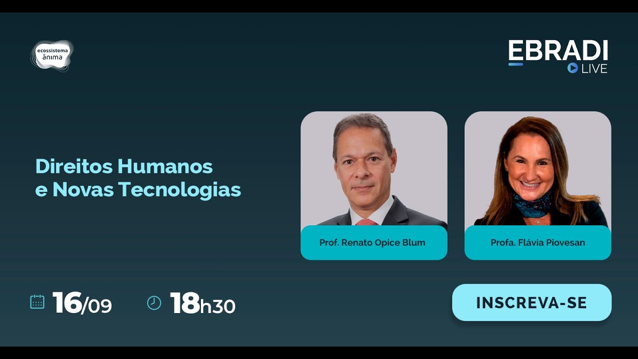 EBRADI Live | Direitos Humanos e Novas Tecnologias