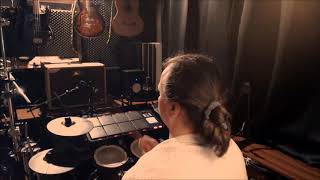 Video Faith No More - Easy (cover) - records drums backingtrack Midist