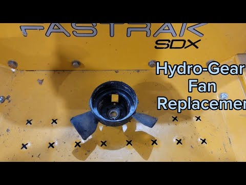 Hustler Fastrak SDX60 Hydro-gear Fan Replacement