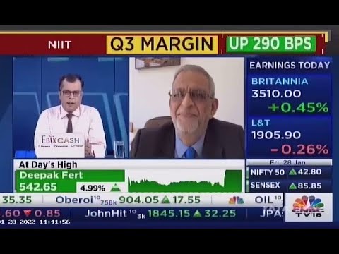 CNBC TV18 in conversation with NIIT on Q3 FY 21-22 results