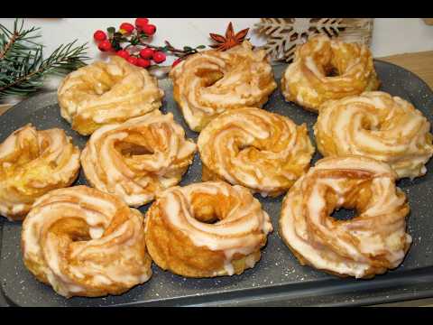 PĄCZKI WIEDEŃSKIE, GNIAZDKA Z CIASTA PARZONEGO-szybkie, łatwe, pyszne, idealne na Tłusty Czwartek