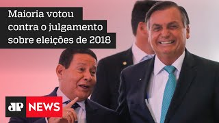 TSE aponta falta de elementos na cassação da chapa Bolsonaro-Mourão