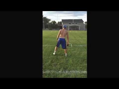 Chanse Lanham 2018 D1 prospect preseason training