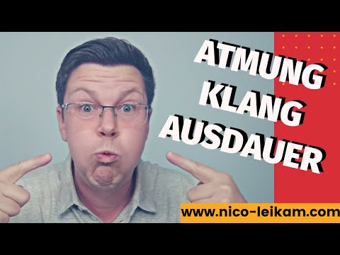 Atmung - Klang - Ausdauer | so kannst es üben | Atemtechnik für besseren KLANG und mehr AUSFDAUER