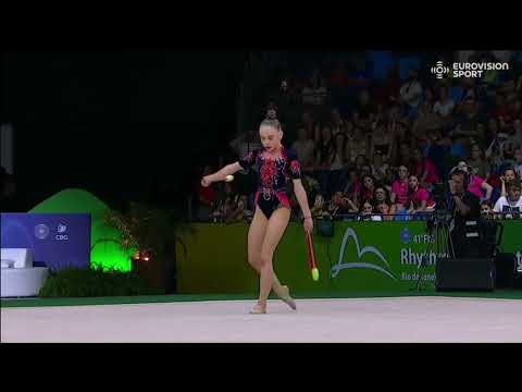 🥈 Stiliana NIKOLOVA (BUL) - 30.650 -  *AA FINAL* Clubs (Maças/Mazas) -World Championship Rio 2025