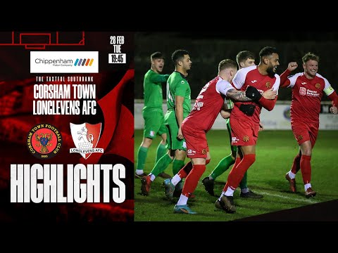 Corsham Town FC 2 V 1 Longlevens AFC - Hellenic Premier Match Highlights