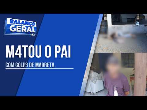 FILHO CONFESSA TER MATADO O PAI COM GOLPE DE MARRETA EM UNAÍ