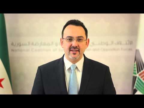 ملخص المواقف يلقيها رئيس المكتب الإعلامي في الائتلاف السوري المعارض خالد الصالح 23 كانون الأول 2013