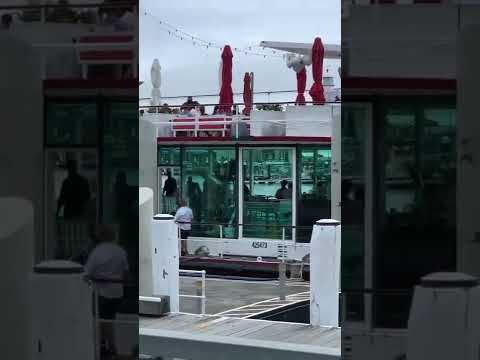 This Glass Island cruise vessel has three deck levels for the ultimate party experience, Sydney 🇦🇺