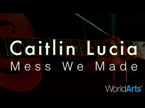Caitlin Lucia LIVE on the WorldArts Stage - "Mess We Made"