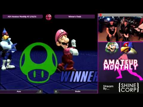 Azzu (Falco) vs Knubs (Falco) - ASH Amateur Monthly #3 PM Winner's Finals