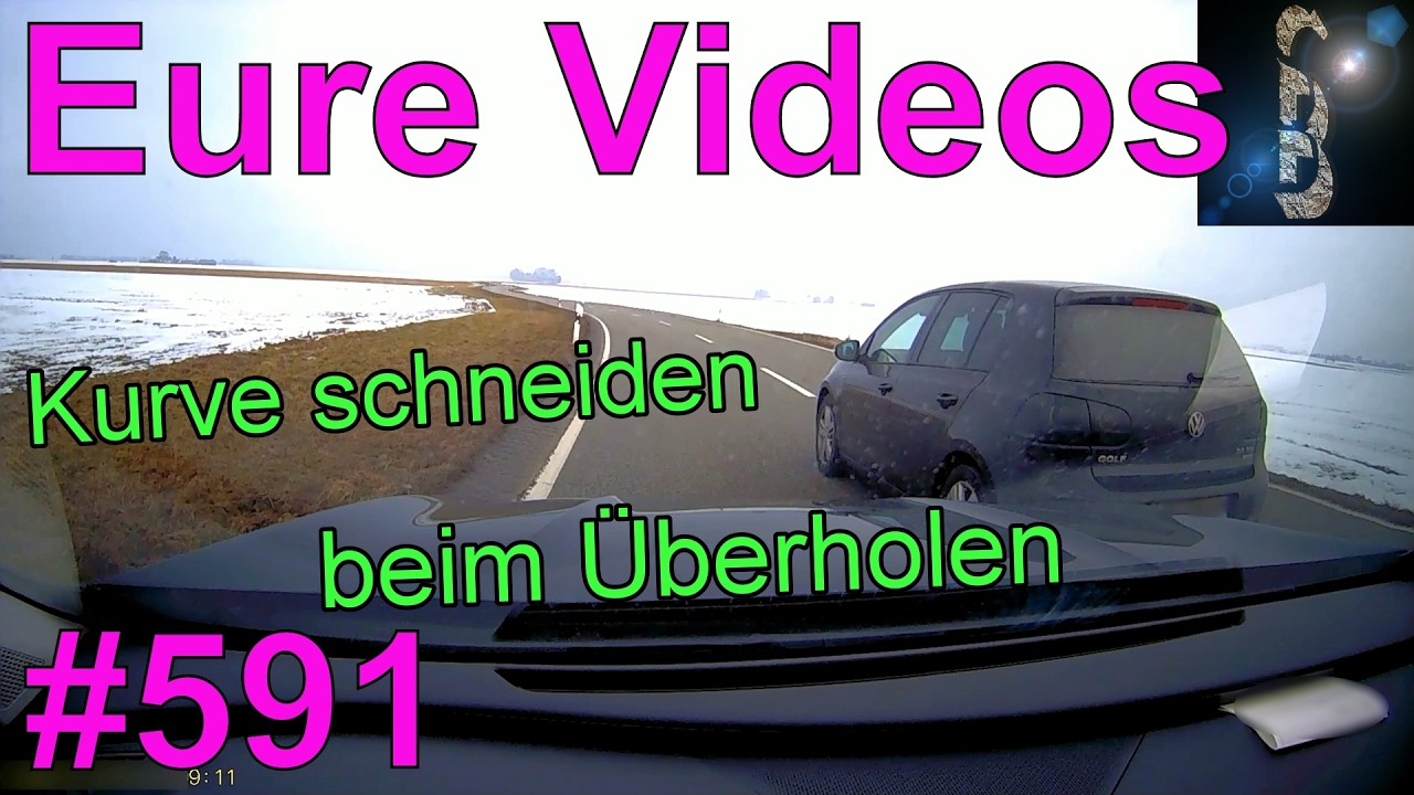 Eure Videos #591 - Dashcam - Tankstellen-Falle - Hilfe für gestürzten Jogger - Eisplatten-Treffer