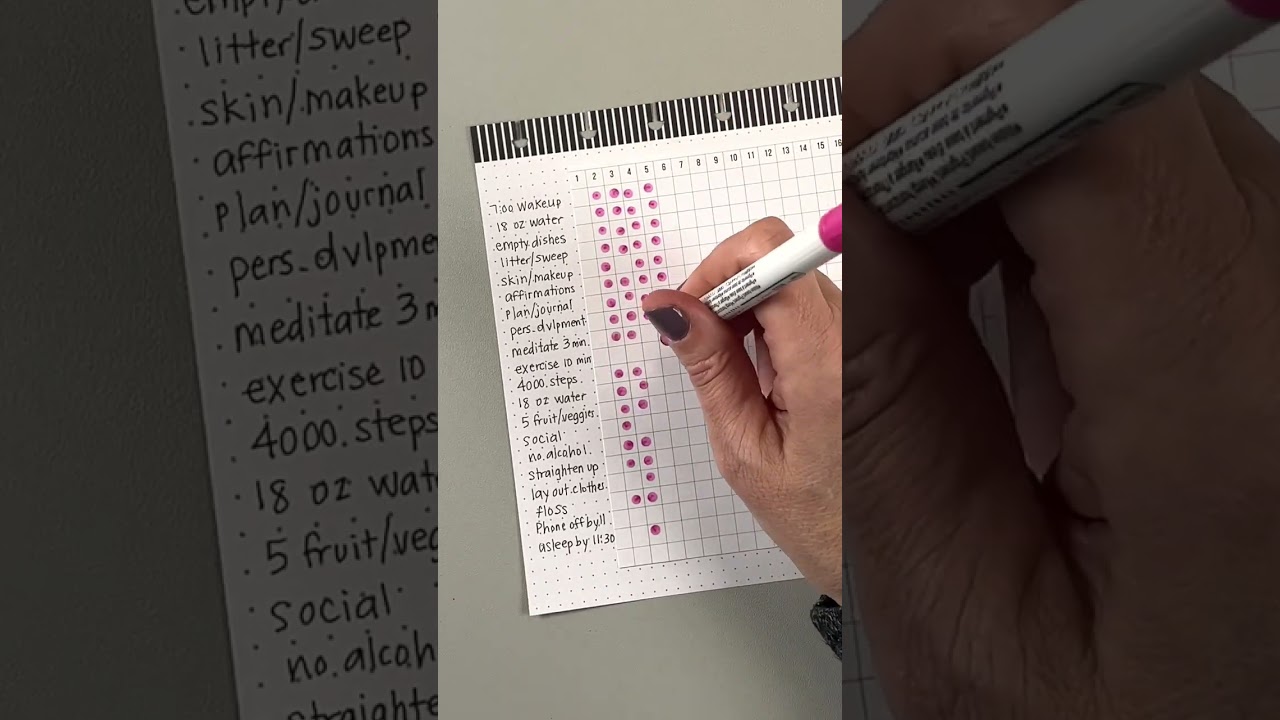 My January 2023 Habit Tracker!