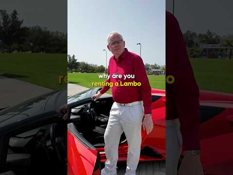 Millionaire CAUGHT Renting A Lambo 🤡
