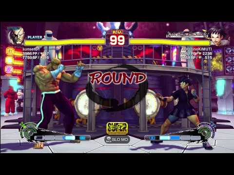SSF4 AE [Sagat] sunset01 vs KOUTInoKIMUTI [Makoto]