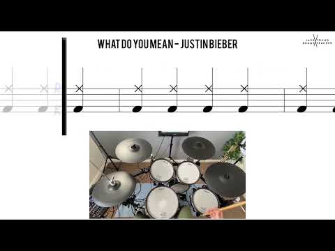 How to Play 🥁   What Do You Mean   Justin Bieber