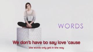 Daya - Words Lyrics