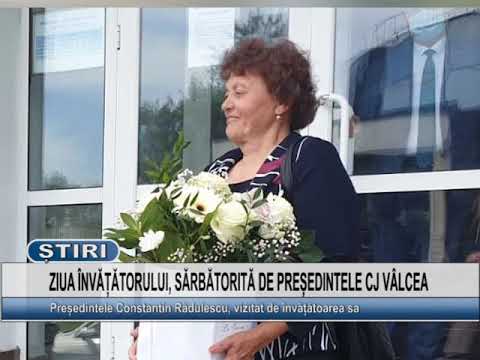 ZIUA INVATATORULUI, SARBATORITA DE PRESEDINTELE CJ VALCEA