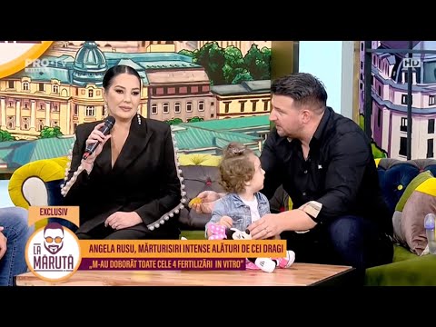 Angela Rusu, despre depresia postnatală: „Nu acceptam copilul”