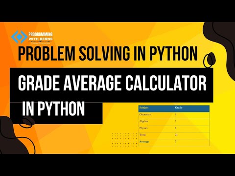 How To Calculate Student Grade Average Python Beginner Tutorial Problem Solving In Python