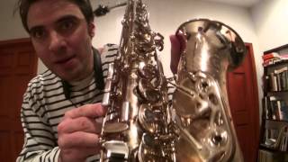 Video thumbnail for Presentation Senzo Alto Saxophone, Buffet Crampon by AlexTerrier
