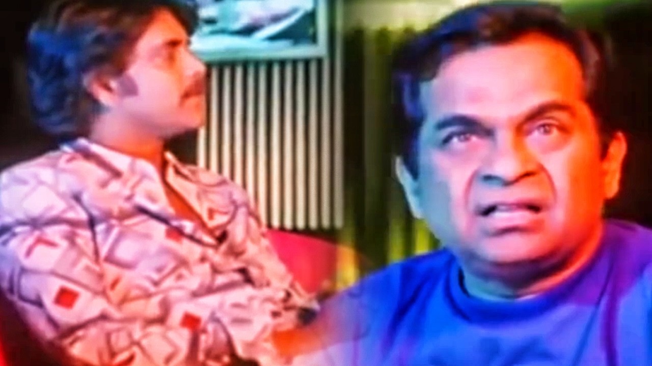 ब्रह्मानंदम और नागार्जुन का बेस्ट कॉमेडी सीन | Yeh Kaisa Karz ?