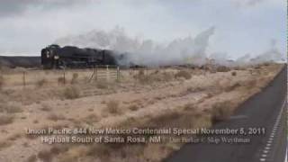 preview picture of video 'UP844 @ Santa Rosa, NM & Route 66'