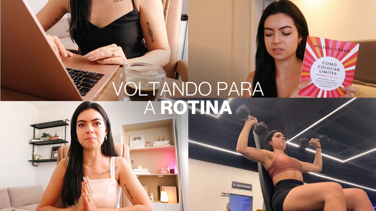 VLOG: voltei pra rotina, se manter motivada, leituras do momento