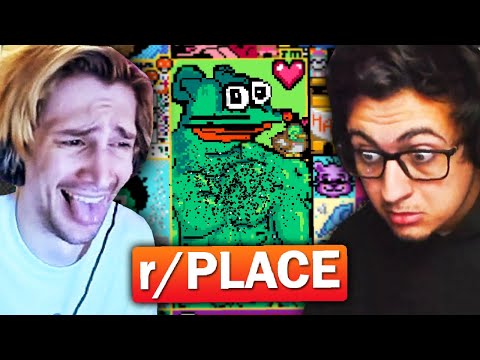 The War vs. xQc | An r/Place Story