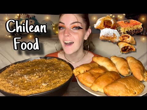 CHILEAN FOOD MUKBANG! (Vegan)