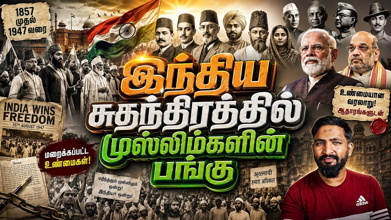 முஸ்லிம்களின் தியாகம் மறைக்கப்பட்டதா? | இந்திய சுதந?