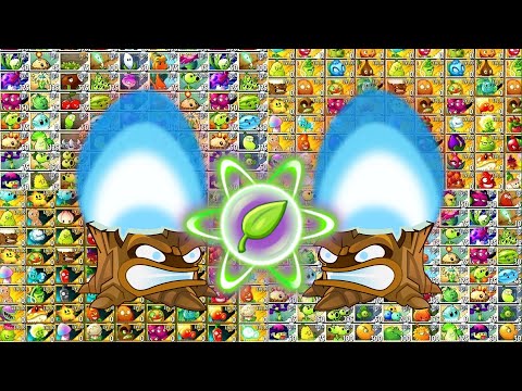 All Plants UltraFirePea Power-Up! | ALL Plants MAX Level vs Cowboy Zombies | Plants vs Zombies 2 MOD