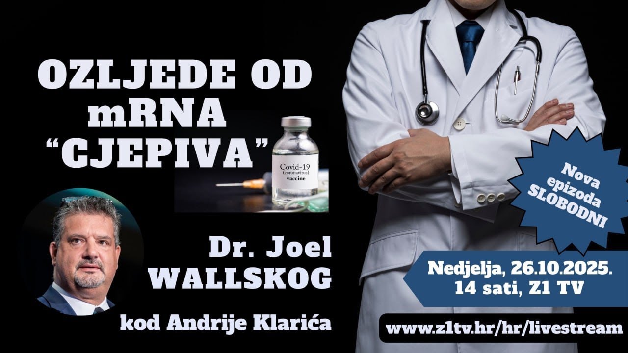 SLOBODNI podcast #128 Joel Wallskog React 19 se bori za ozlijeđene cjepivom protiv C19