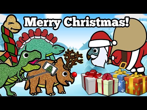 Merry Christmas at Dinosaur Village! | Naughty or Nice? Baby Dinosaurs Get Presents From Santa!