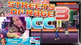 Streets of Rage 3 1CC! | Sega Genesis / 2025 / Axel / Japan Ver. Translated / Retro Gamer Girl