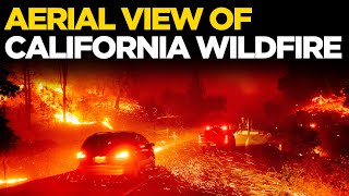 California Wildfire 2025 Live Updates | Aerial View Shows Scope Of California Wildfire Damage |