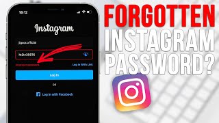 How to Change Forgotten Password on Instagram! [2023]
