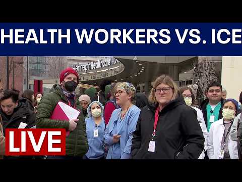 LIVE I Health workers speak out against ICE raids