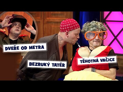 Partička: Párty: Kobliha, dveře od metra, bezruký tatér a těhotná vačice