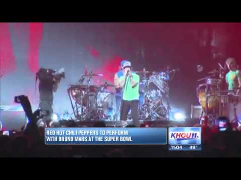 Chili Peppers to join Bruno Mars at Super Bowl