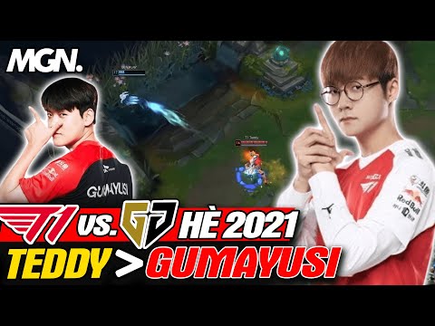 T1 vs GEN LCK Mùa Hè 2021 - Ngày Teddy Cho Gumayusi Dự Bị | MGN eSports