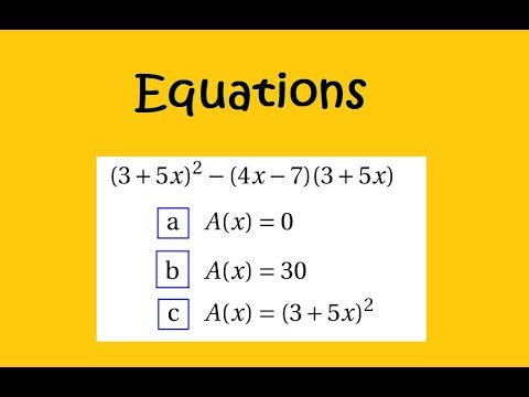 seconde Equation produit  exercice Type   developper factoriser