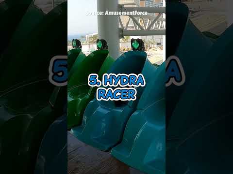 Top 10 BEST Rides at Aquaventure Waterpark (2023) | #shorts #themepark