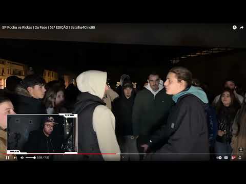 😱 REACT #512 - SP Rocha vs Rickas | 2a Fase | 52ª EDIÇÃO | Batalha4Cinc00