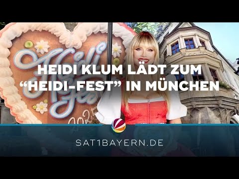 “HeidiFest” in München: Klum feiert eigene Mini-Wiesn mit Stars im Hofbräuhaus