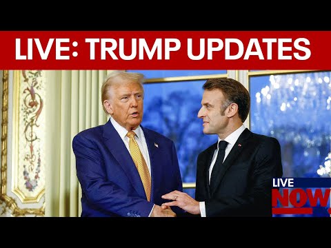 Video | LIVE: President Trump &amp; French President Macron meet, Ukraine-Russia war &amp; Pope Francis hospitalized