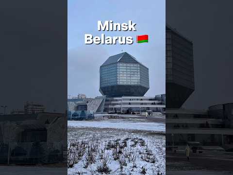🇧🇾Belarus | Minsk - Soviet architecture and vibes. I winter trip from Brutalism to Modernism.