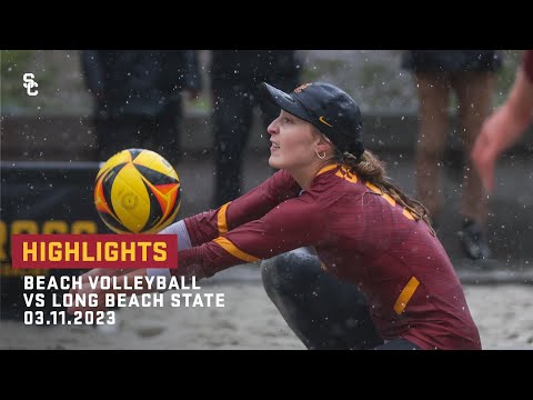 Beach Volleyball - USC 4, Long Beach State 1: Highlights (3/11/23)