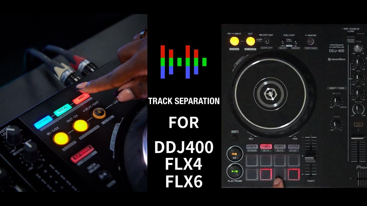 "TRACK SEPARATION"をDDJ400 & FLXシリーズで操作する方法